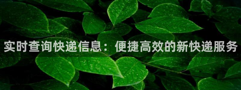 超凡国际软件有什么用：实时查询快递信