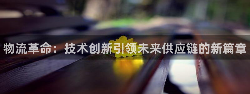 超凡国际app怎么注册账号：物流革命